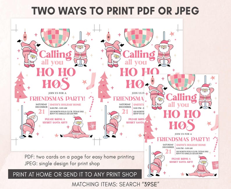 Girls Night In Invitation Template