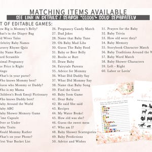 Floral Tea Party Games Bundle