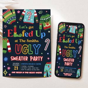 Ugly Sweater Party Invite