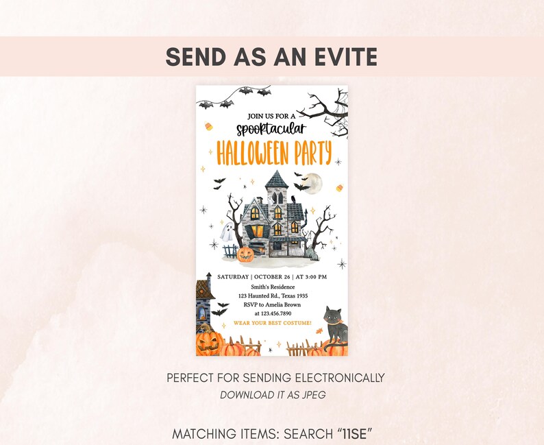 Spooktacular Evite