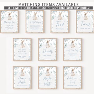 Boy Bunny Signs
