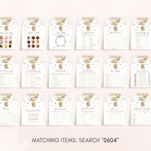 a set of matching items for a wedding