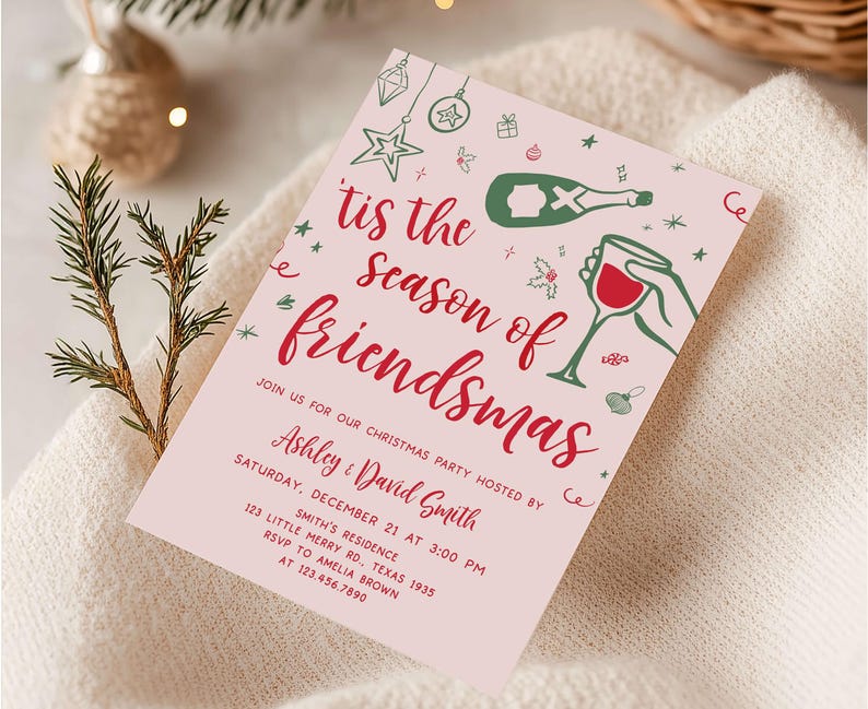 Christmas Party Invitation