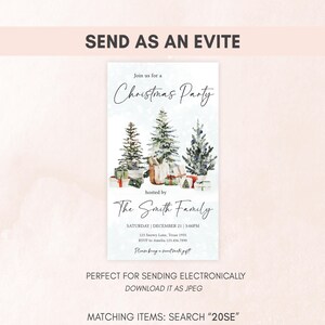 Holiday Party Evite