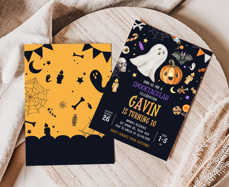 Spooktacular Party Invite