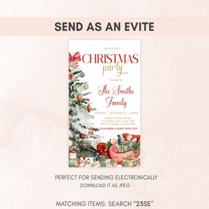 Christmas Trees Evite