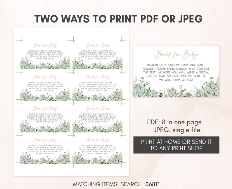 two ways to print a wedding program