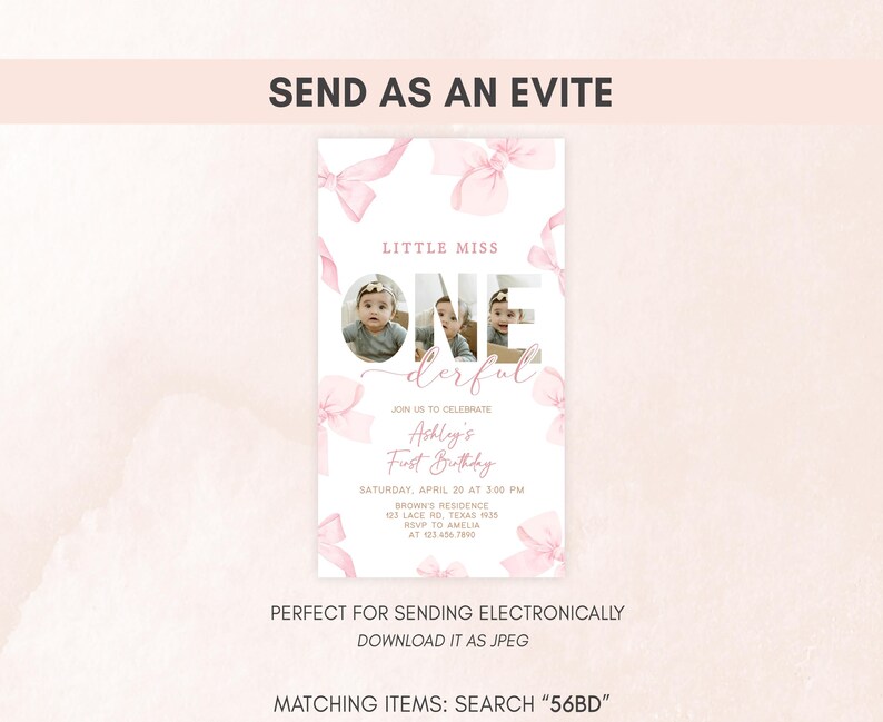 a card with a photo of two people on it