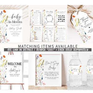 a set of matching items available for a wedding