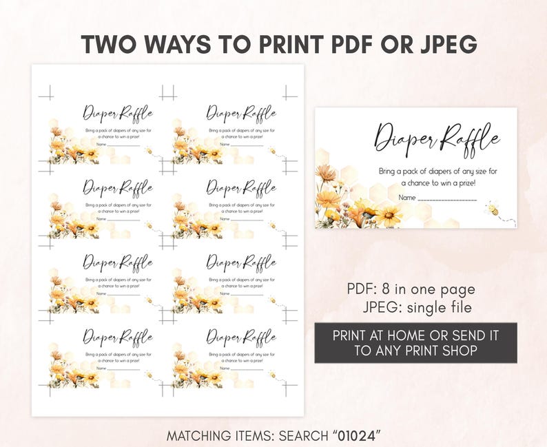 two ways to print a wedding program