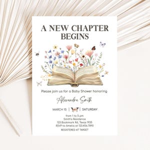 Storybook Baby Shower Invitation