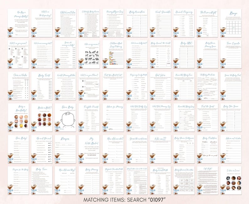a poster with a bunch of different drinks on it