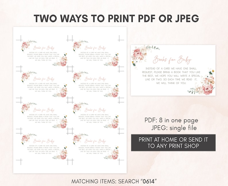 two ways to print a wedding program