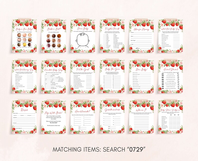 Strawberry Games Pack