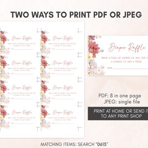 two ways to print a wedding program