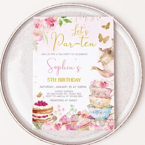 Tea Party Invitation