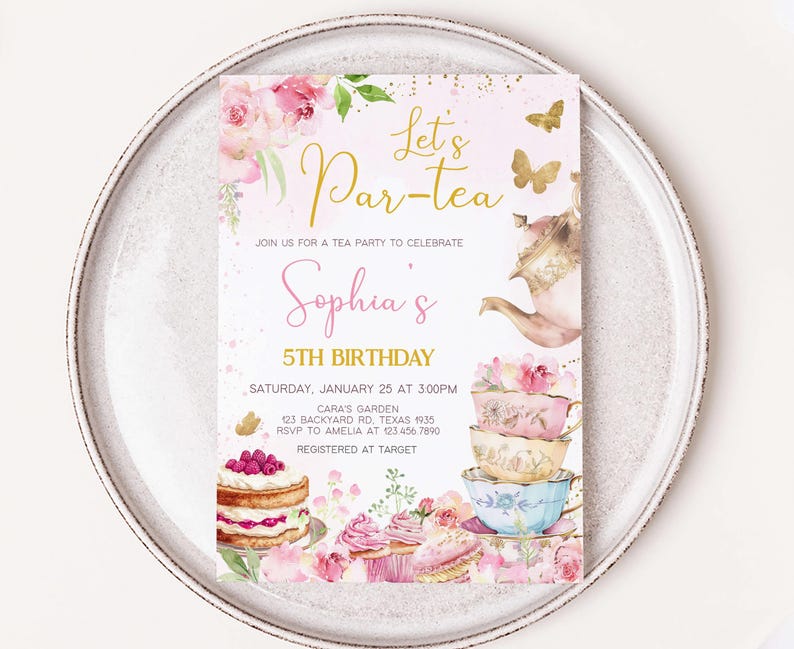 Tea Party Invitation