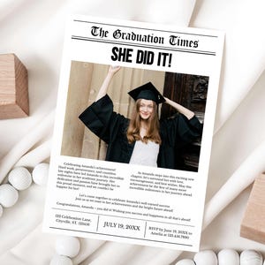 The End of an Era Graduation Newspaper