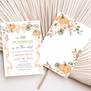 a little pumpkin is on the way baby shower