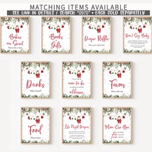 Santa Baby Clothes Signs