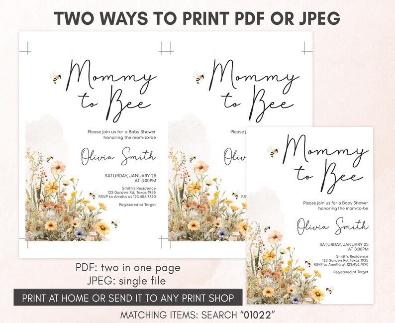 two ways to print a wedding program