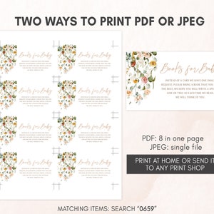 two ways to print a wedding program