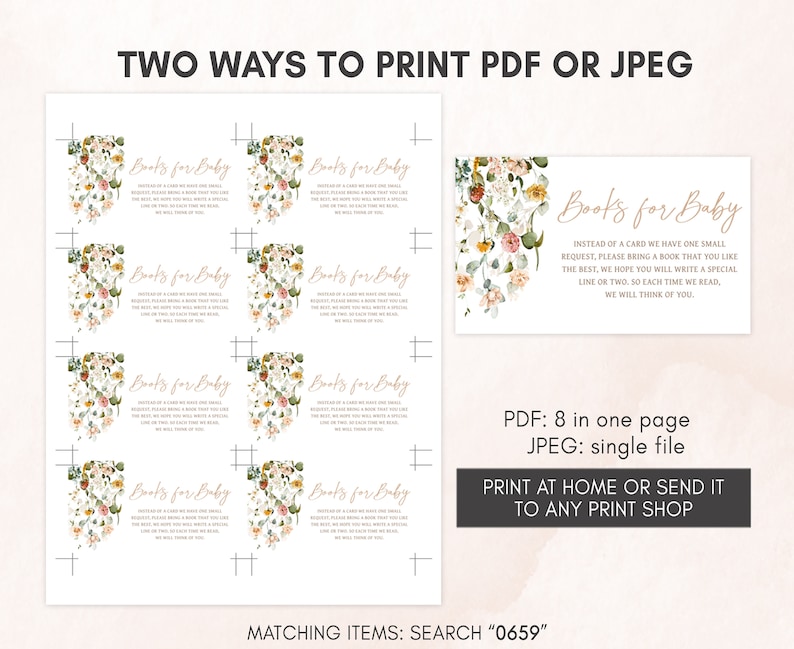 two ways to print a wedding program