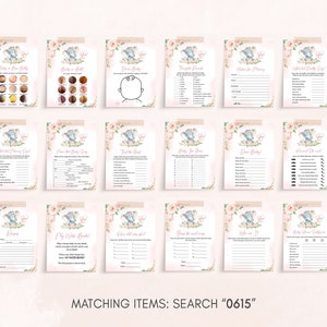 a set of matching items for a wedding