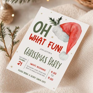 Christmas Party Invitation