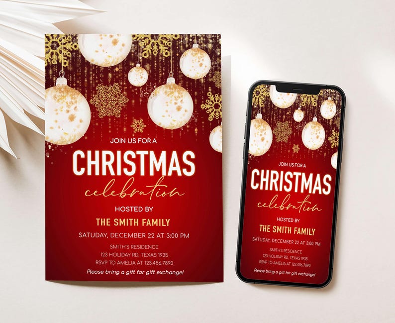 Christmas Invite