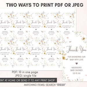 two ways to print a wedding program
