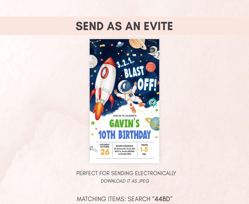 Space Evite