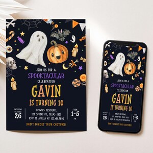 Spooktacular Party Invites