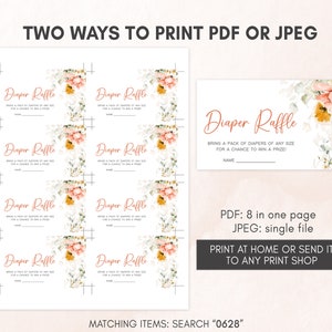 two ways to print a wedding program