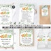 Editable Dinosaur Baby Shower Bottle Label, Dino Baby Shower Water ...