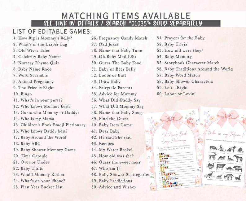 Girl Floral Games Bundle