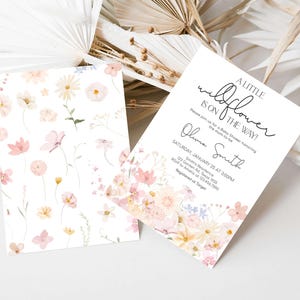 Wildflower Invite