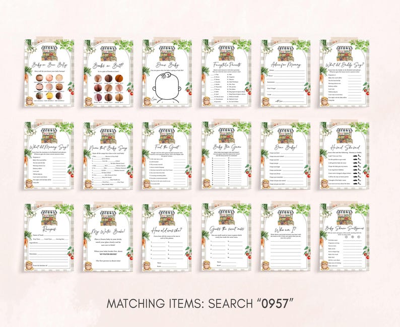 Farmers Market Games Pack