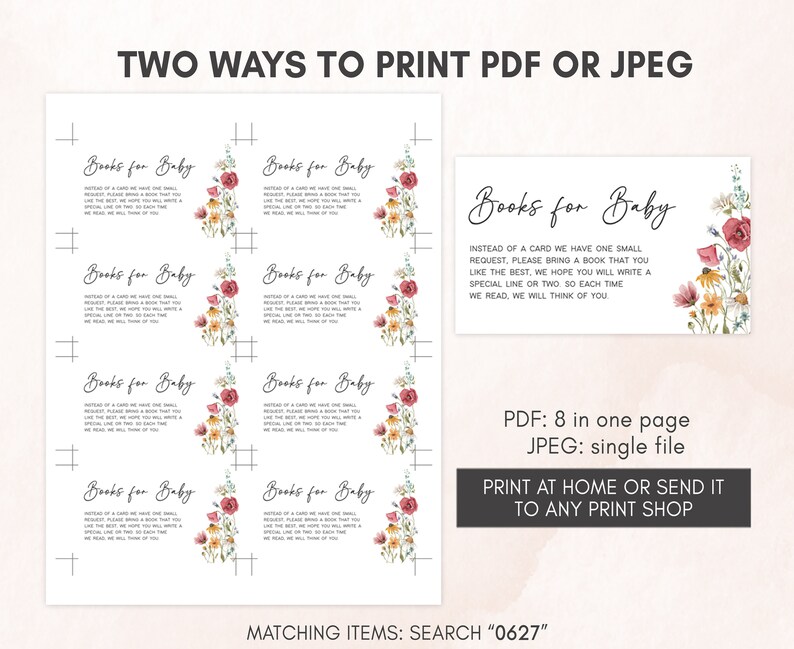 two ways to print a wedding program