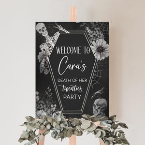 Spooktacular Welcome Sign