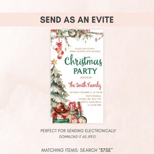 Christmas Party Evite