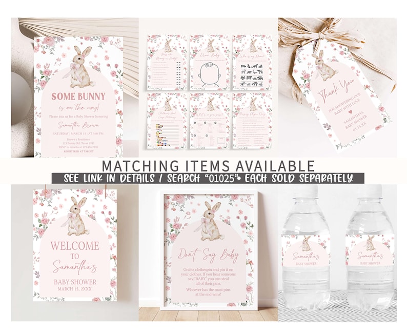 Somebunny Printable Templates