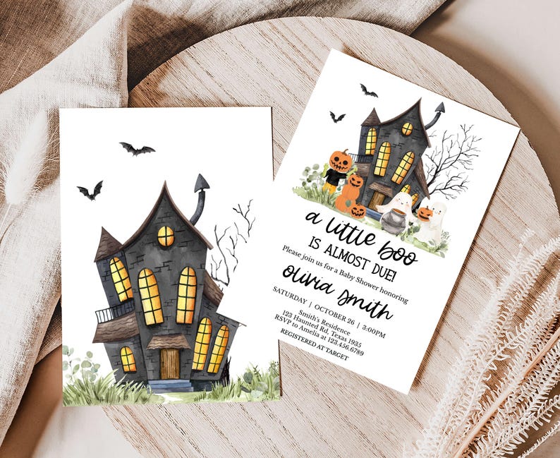 Haunted House Invite