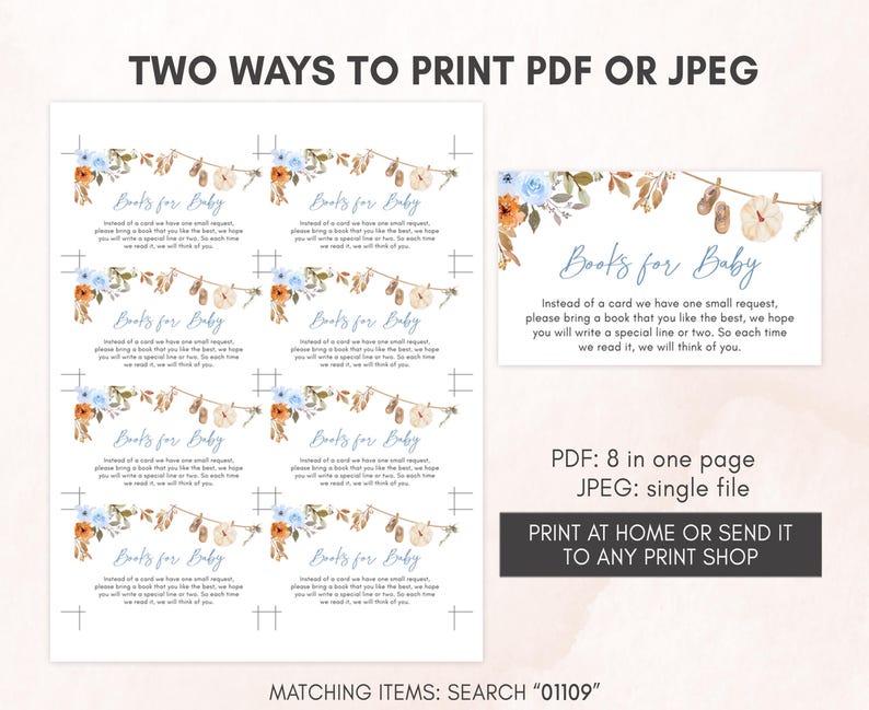 two ways to print a baby shower game