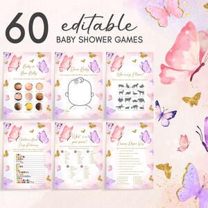 a list of games for a baby shower