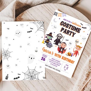 Halloween Party Invites