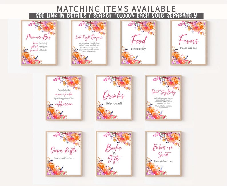 a bunch of cards with flowers on them