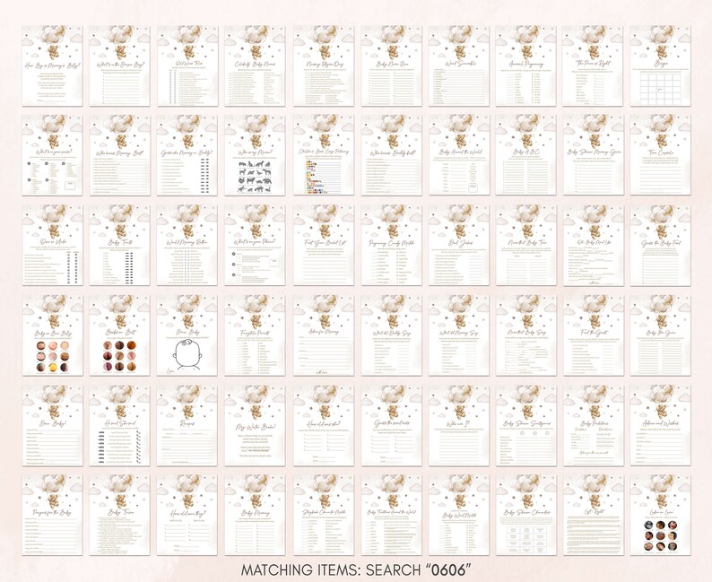 a calendar with a bunch of different things on it