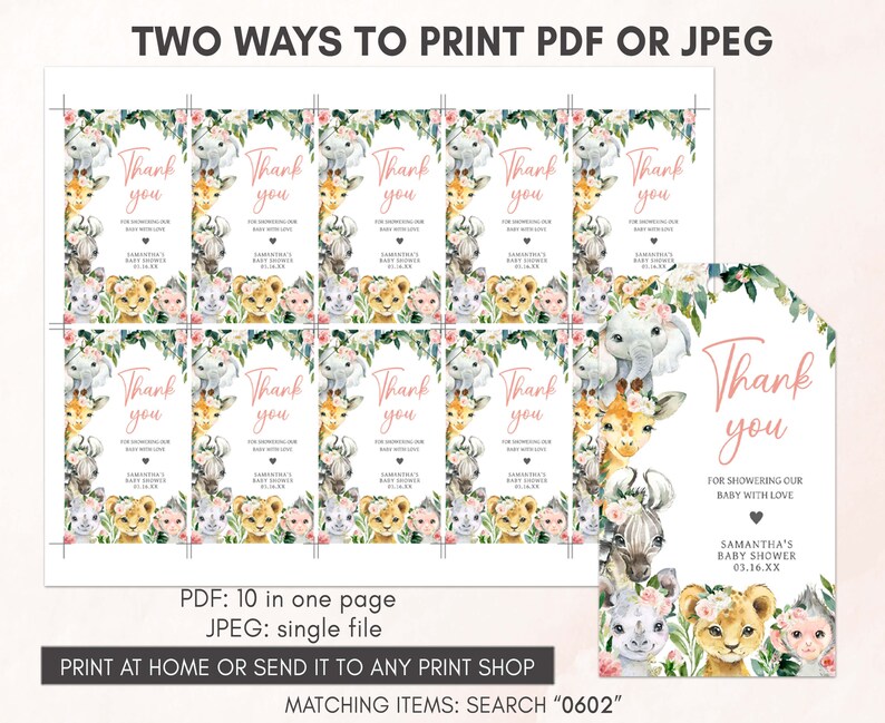 two ways to print a wedding program