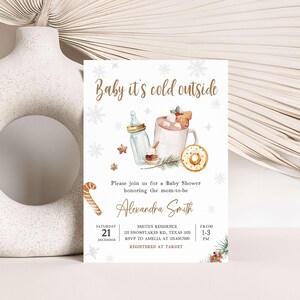 Winter Baby Shower Invitation